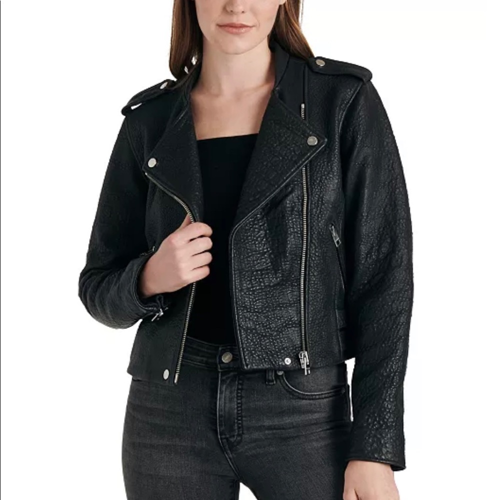 Lucky Brand Leather Moro Jacket